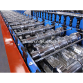 Máquina formadora de rolos de perfis metálicos de alumínio para piso